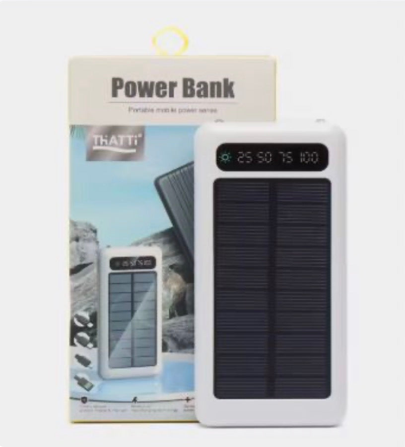 Batería externa solar